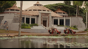 Did Universal Make The Jurassic Park Visitor Center For The Movie